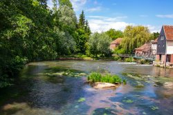 Therdonne of the river Thérain, tributary of the Oise