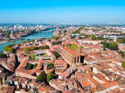 City of Toulouse, on the River Garonne