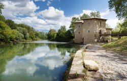 Old mill on the River Hérault