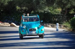 Blue 2CV