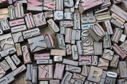 Letterpress Printing Blocks