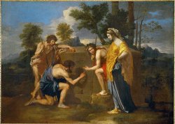Les Bergers d’Arcadie by Nicolas Poussin, 1637-38