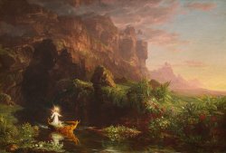 Thomas Cole, The Voyage of Life Childhood, 1842