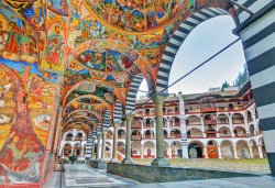 Orthodox Rila Monastery, Bulgaria