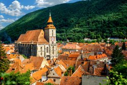 Brasov cityscape, Romania