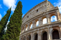 Rome's Colosseum up close