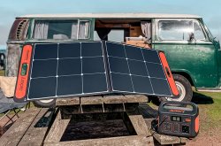 Portable Power Station with Solar Panel