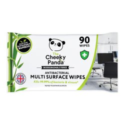 The Cheeky Panda Bamboo Antibacterial Wipes