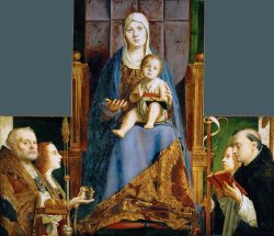 San Cassiano Altarpiece painted by Antonello da Messina in around 1475