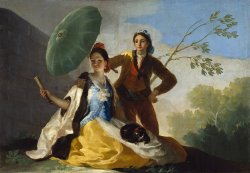 The Parasol by Francisco Goya, 1777
