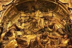 Detail of "The Transfiguration of Christ," from the main altarpiece, c.1560 (Peter Heidelberg/Shutterstock)