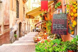 Sicilian food market