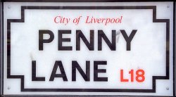 Penny Lane sign