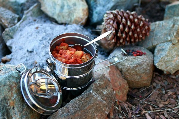 A Camping stew