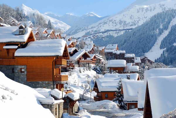 Méribel in Winter