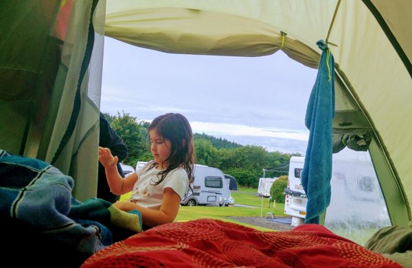 Our family Vango tent