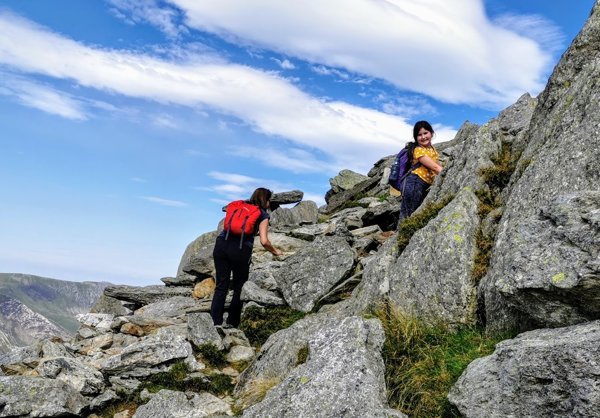 Climbing Tryfan in 2020