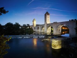 Pont Valentré, also known as the Devil's Bridge