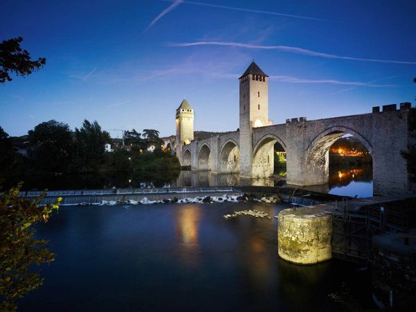 Pont Valentré, also known as the Devil's Bridge