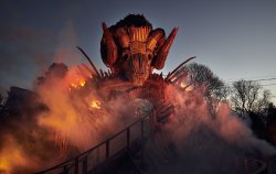 Wicker Man rollercoaster at Alton Towers