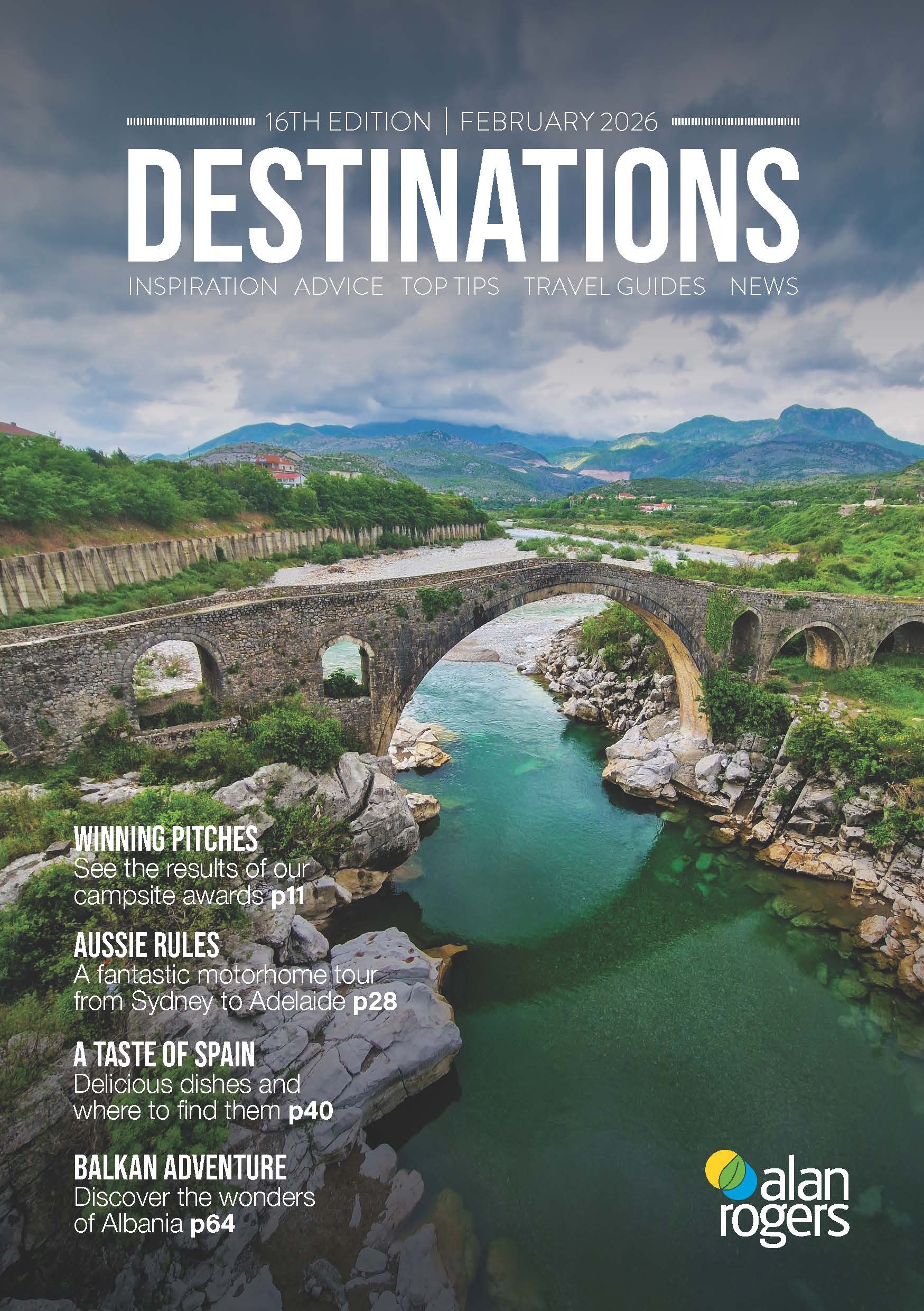 DESTINATIONS MAGAZINE issue 16 cover