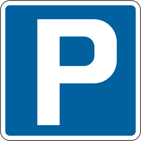 Parking sign